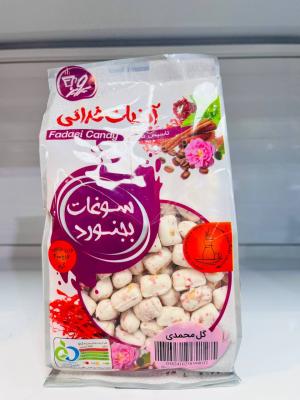 آبنبات 400 گرم گل محمدی فدایی