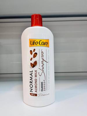 شامپو سر 400 گرم شیر بادام لایف کر