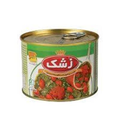 کنسرو قورمه زشک