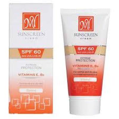 کرم ضد آفتاب رنگی 60 مای