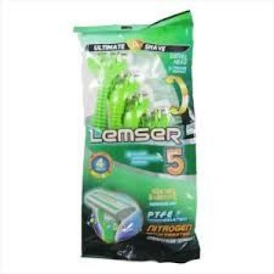 ژیلت 4 عددی 5 تیغ سبز دارکو