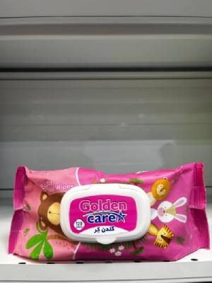 دستمال مرطوب 120 عددی گلدن کر