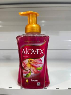 مایع دست فوم 500 صورتی آلوکس
